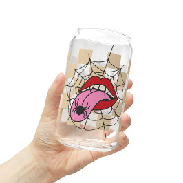 Heksentong Halloween Mok, Herfst Halloween Gift Blikvorm Glas