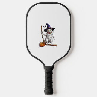 Heksentovenaar Halloween Heksenmystieke Kattenlief Pickleball Paddle