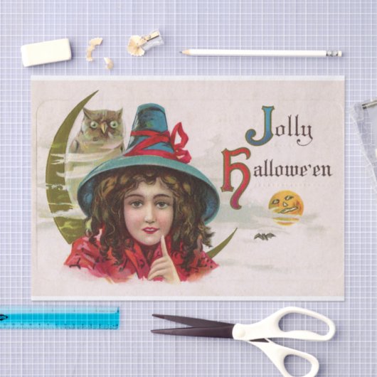 heksenweefsel Halloween Tissuepapier (Craft)