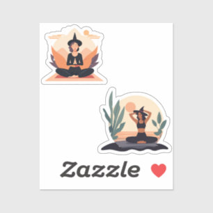 heksenyoga sticker