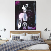 HEKSERIG CANVAS AFDRUK (Insitu (Slaapkamer))