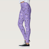 Hekserig Occulte Symbolen Patroon - Mystiek Magisc Leggings (Links)