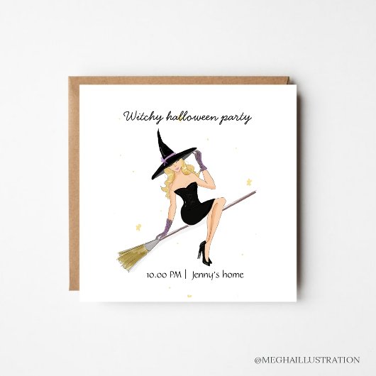 hekserige halloween, eenvoudig,