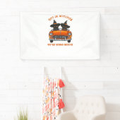 Hekserige Katten Gaan Hexing Oversized T-Shirt Spandoek (Insitu)
