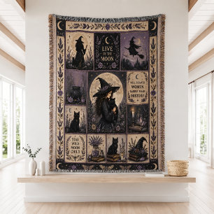Hekserige quilt Halloween decoratie Deken