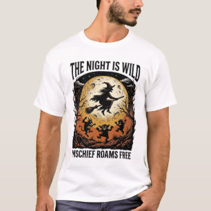 Hekserij Halloween Maneschijn Grafisch_1 T-shirt
