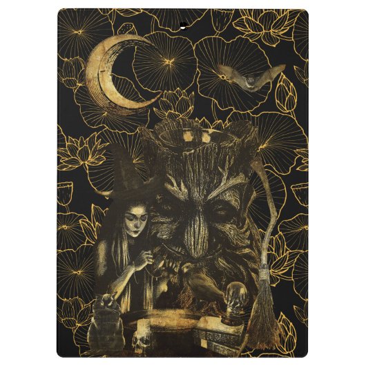 hekserij klembord (Achterkant)