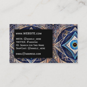 Hekserij Magic Mystic Professional Executive Visitekaartje