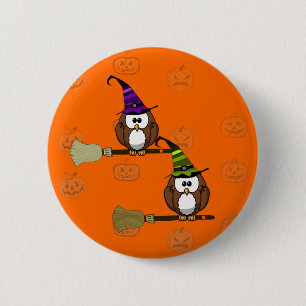hekserij ronde button 5,7 cm