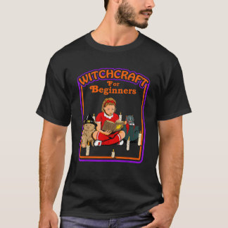 Hekserij voor beginners Grappige sarcastische retr T-shirt
