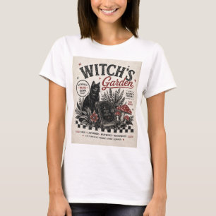Hekserijtuin Halloween Retro T-shirt
