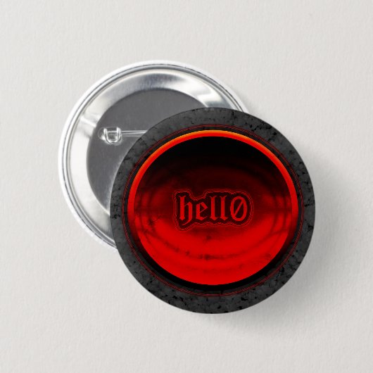 hel0 Button (Voorkant /achterkant)