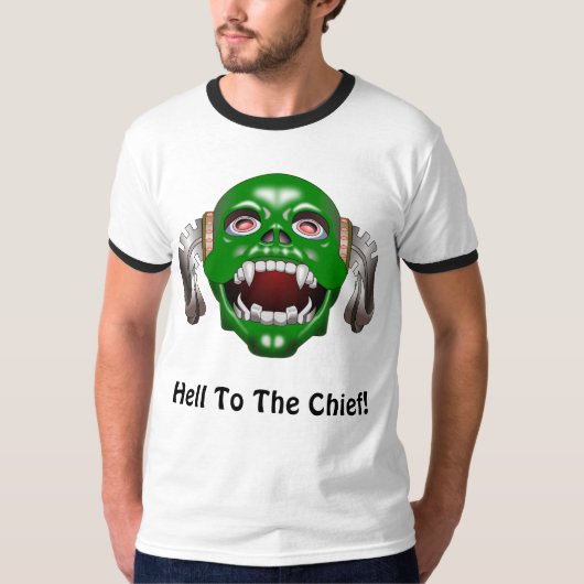 Hel aan de chef t-shirt (Voorkant)