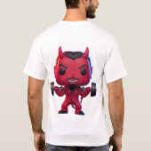 Hel-gezonde Gewoontes T-shirt (Achterkant)