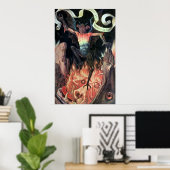 Hel, rechterpaneel van Triptych of Earthly Poster (Thuiskantoor)