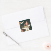 hel van hieronymus bosch vierkante sticker (Envelop)
