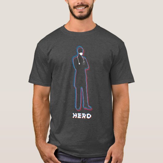 held front lijnwerker t-shirt (Voorkant)