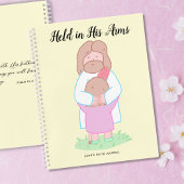 Held in His Arms Scripture personalized Notitieboek