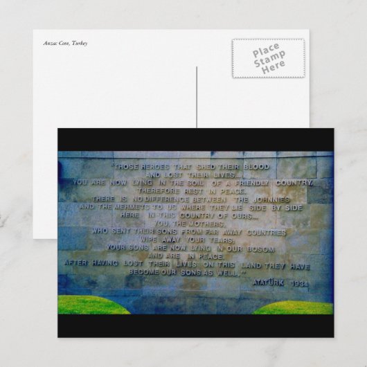 helden briefkaart (Voorkant / Achterkant)