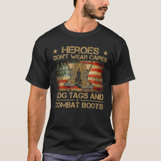 Helden Draag geen kapen die hondenzakken Draag T-shirt