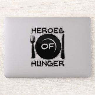 Helden van de honger Decal Sticker