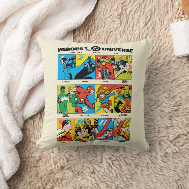 Helden van het DC™ Universum Kussen (Deken)