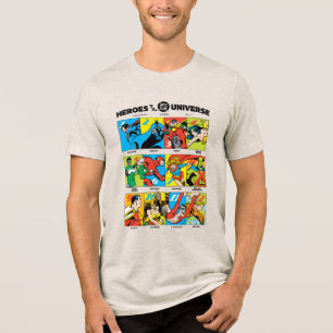 Helden van het DC™ Universum Tri-Blend Shirt