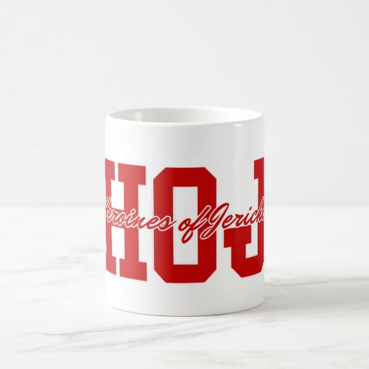 Helden van Jericho Coffee Mok (Center)