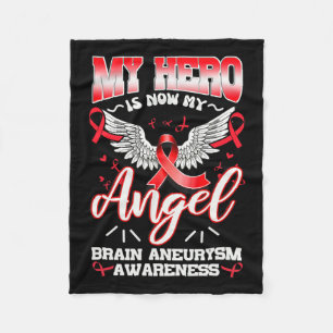 Helden zijn nu mijn engel intracraniaal aneurysma fleece deken