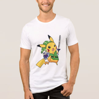 Heldenavontuur Pikachu (pokemon) Tri-Blend Shirt