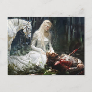 Heldendicht van de Nibelung-schat. Siegfried is ge Briefkaart