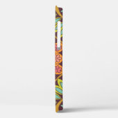 Helder abstract bloemenontwerp ornament. Case-Mate iPhone case (Achterkant / Links)