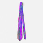 Helder Abstract Mannen Stropdas met dubbele kleure (Voorkant)