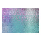 Helder Abstract Mozaïek Veelkleurige Glans Kussensloop (Achterkant)