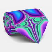 Helder Abstract Stropdas (Opgerold)