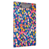 Helder Abstract vierkant vierkant patroon Klembord (Rechts)