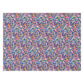 Helder Abstract vierkant vierkant patroon Tafelkleed (Voorkant (Horizontaal))