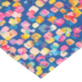 Helder Abstract vierkant vierkant patroon Tafelkleed (Gekanteld)