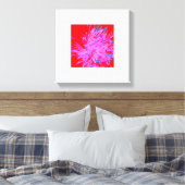 Helder artistiek ontwerp canvas afdruk (Insitu (Slaapkamer))