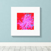 Helder artistiek ontwerp canvas afdruk (Insitu (Houten vloer))