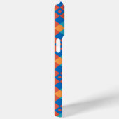 Helder Blauwgroen Blauw Sinaasappel Rood Mideeuw K Case-Mate iPhone Case (Achterkant / Rechts)