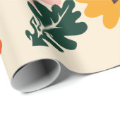 Helder bloemendesign cadeaupapier (Rol Hoek)