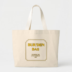 HELDER CITROEN NATUURLIJK KATOENEN JUMBO BUR'DEN GROTE TOTE BAG