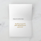 Helder de Kerstkaart van het kleurenorgaan Feestdagen Kaart (Binnen)