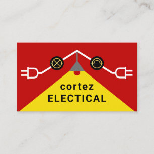 Helder Elektrisch Dakraam Circuit Frame Visitekaartje