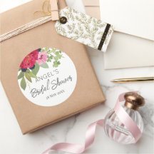 Helder en kleurrijk bloemboeket bruidsuitnodiging 