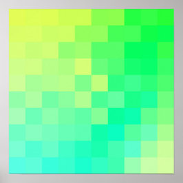 Helder en levendig ontwerp poster