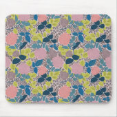 Helder en Speels Roos Print muismat (Voorkant)