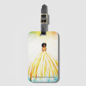 Helder engel BAGAGELABEL (Voorkant (verticaal))