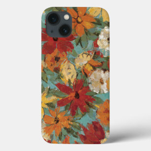 Helder Expressieve Tuin iPhone 13 Hoesje